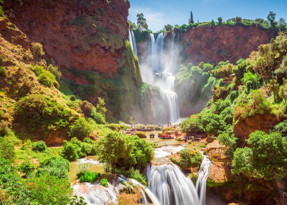 Excursion Cascades d'Ouzoud au Départ de Marrakech, une journée- Transport Touristique